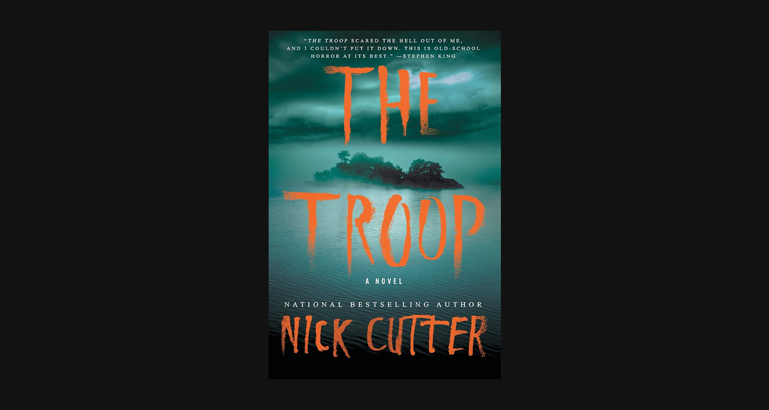 Omslaget till boken The Troop.